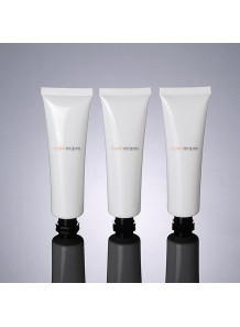 หลอดขาว ฝาพับดำ 50ml