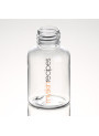  ขวดสเปรย์สีขาว ทรงกลม ฝาสเปรย์ขาวคอเงิน 75ml
