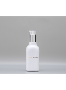 ขวดพลาสติกใส ฝาปั๊ม ขาว ครอบใส 200ml สูง