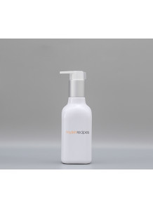 ขวดพลาสติกใส ฝาปั๊ม ขาว ครอบใส 200ml สูง