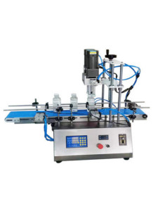  Automatic bottle capping machine (belt), size 17-50mm, digital screen