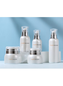 ขวดปั๊ม ครีม เจล ของเหลว สีชมพูเข้ม 30ml