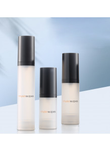 ขวดปั๊ม ครีม เจล ของเหลว สีชมพูเข้ม 30ml