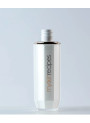  White pump bottle, round shape, gold pump cap, 30ml