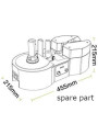  (Spare parts) Blower motor Air bubble bag production machine