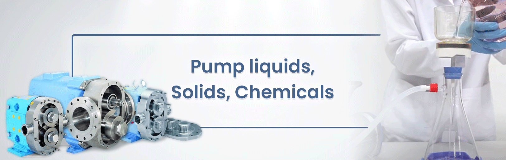 Pump﻿ for liquid, chemicals, food, etc.