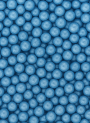 Blue (Shiny/Gloss) Vitamin E Beads 0.6-0.85mm (Dry)