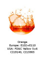 Orange Powder (CI19140, CI15985) (Water-Soluble)