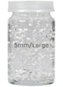 White Vitamin E Beads 4mm (Wet)