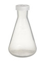 ฟลาสก์พลาสติก Erlenmeyer มีฝา 50ml