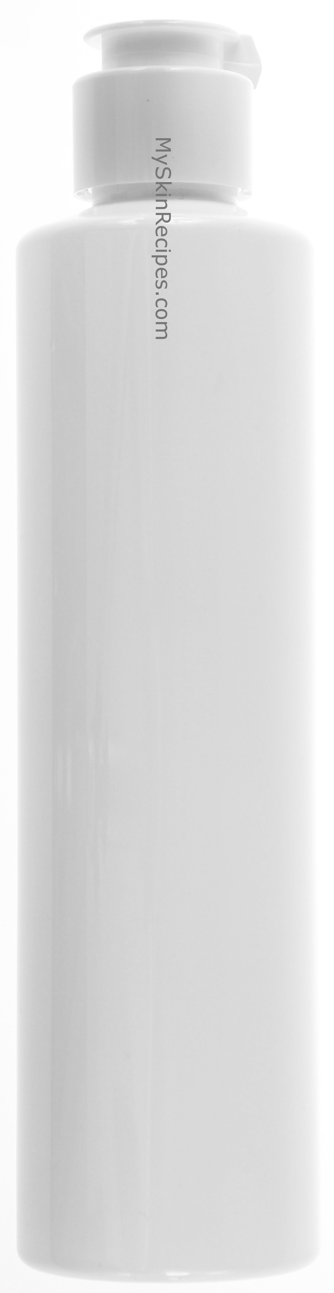 white-plastic-bottle-tall-round-flip-cap-white-200ml